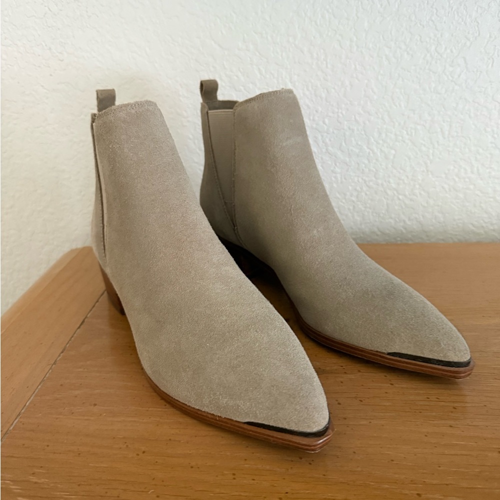 Marc Fisher Suede Ankle Boots NWOT
